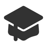 Academic Cap SVG Icon
